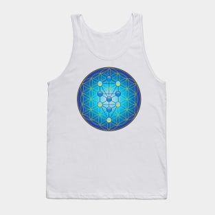 Tree of Life on Flower of Life Tank Top